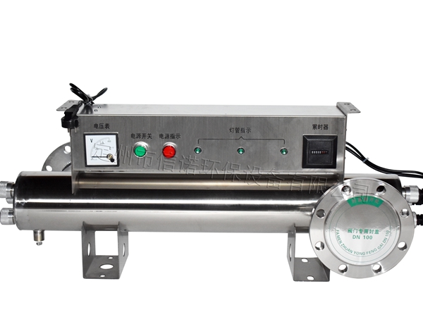 新款 法兰对开 紫外线杀菌器 二次供水处理设备