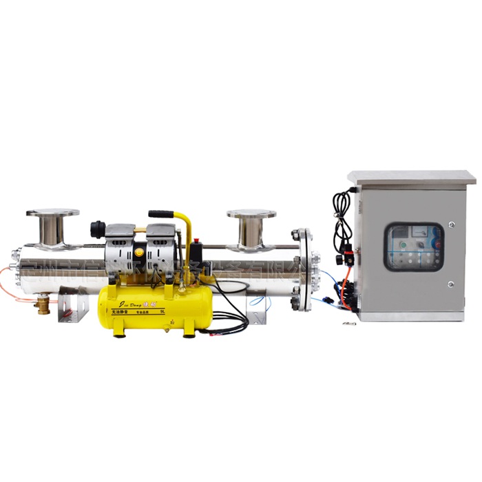 自动清洗型 紫外线消毒器 304不锈钢筒体 大流量